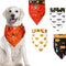 4 Pack Dog Halloween Bandanas, Washable Triangle Pet Scarfs, Breathable Adjustable Dog Neckerchief Bibs Accessories Kerchief Set for Small Large Cats Dogs Pets Holiday (4Packs Dog Bandanas,A)