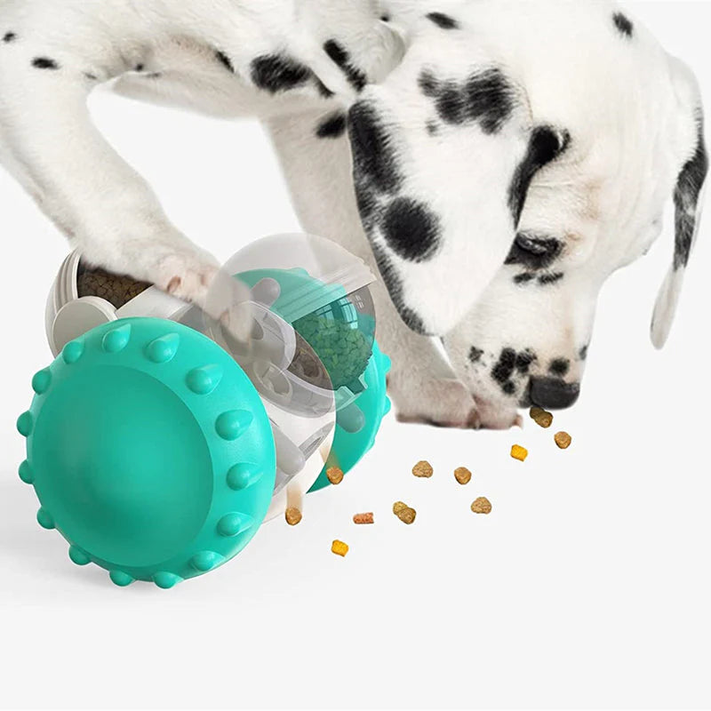 Superidag Cat and Dog Food Spill Toy Interactive Balance Car