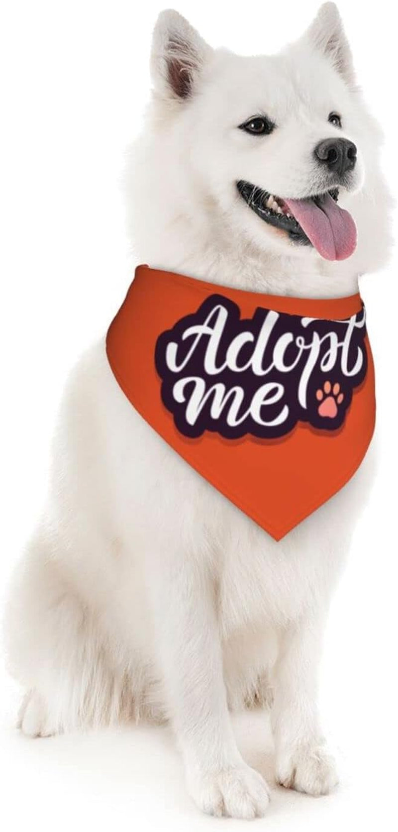 Adopt Me Dog Bandana Scarf Triangle Bibs Pet Accessories Cat Kerchief